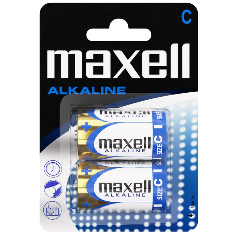 Батерии алкални Maxell Gold LR14(C)