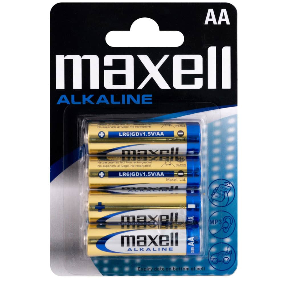 Батерии алкални Maxell AA
