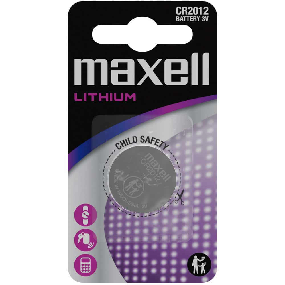 Батерия литиева Maxell CR2012