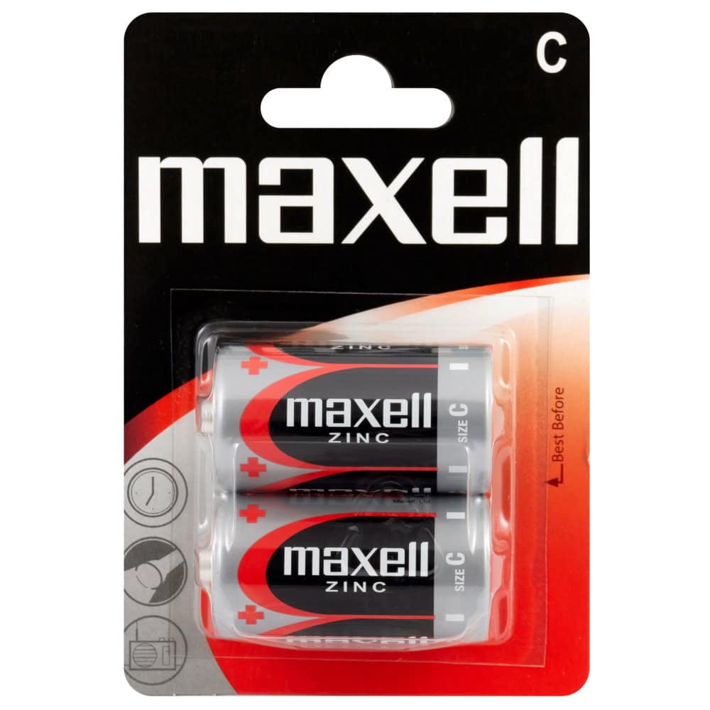 Батерии цинкови Maxell R14(C)