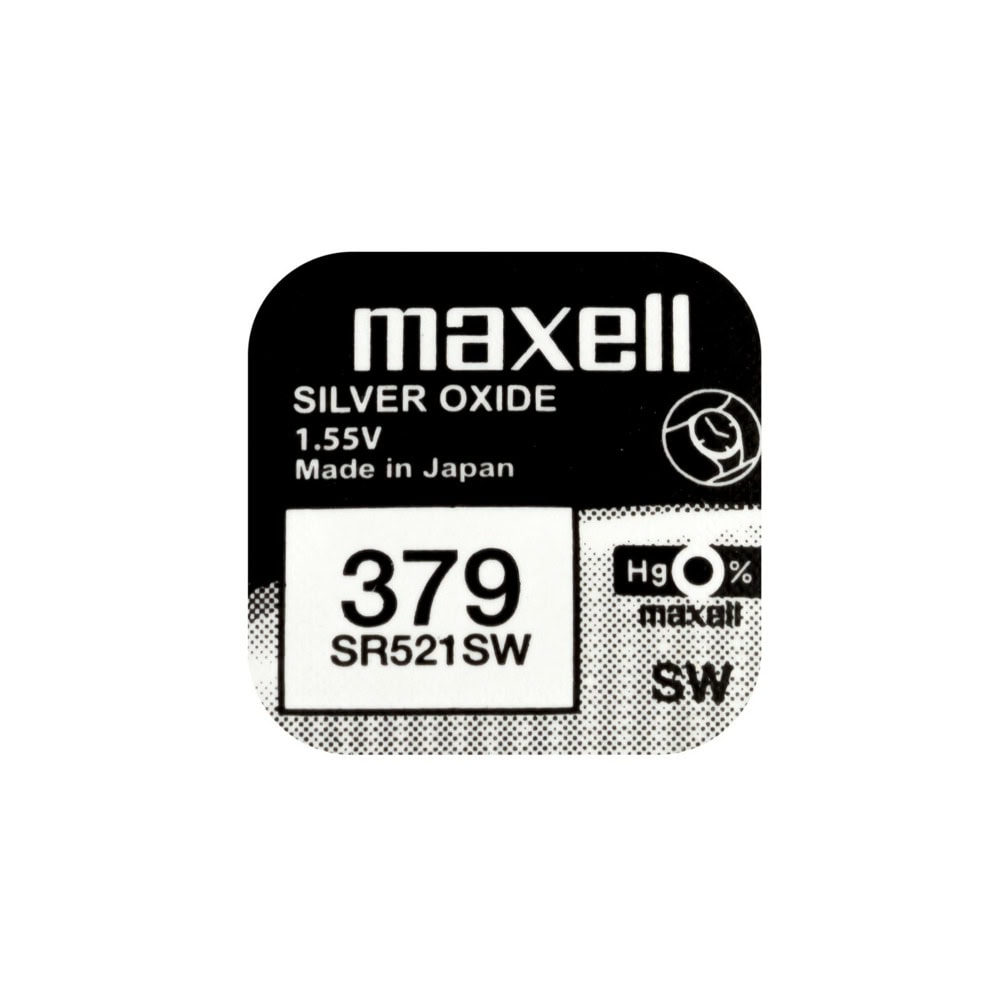 Батерия сребърна Maxell SR521SW