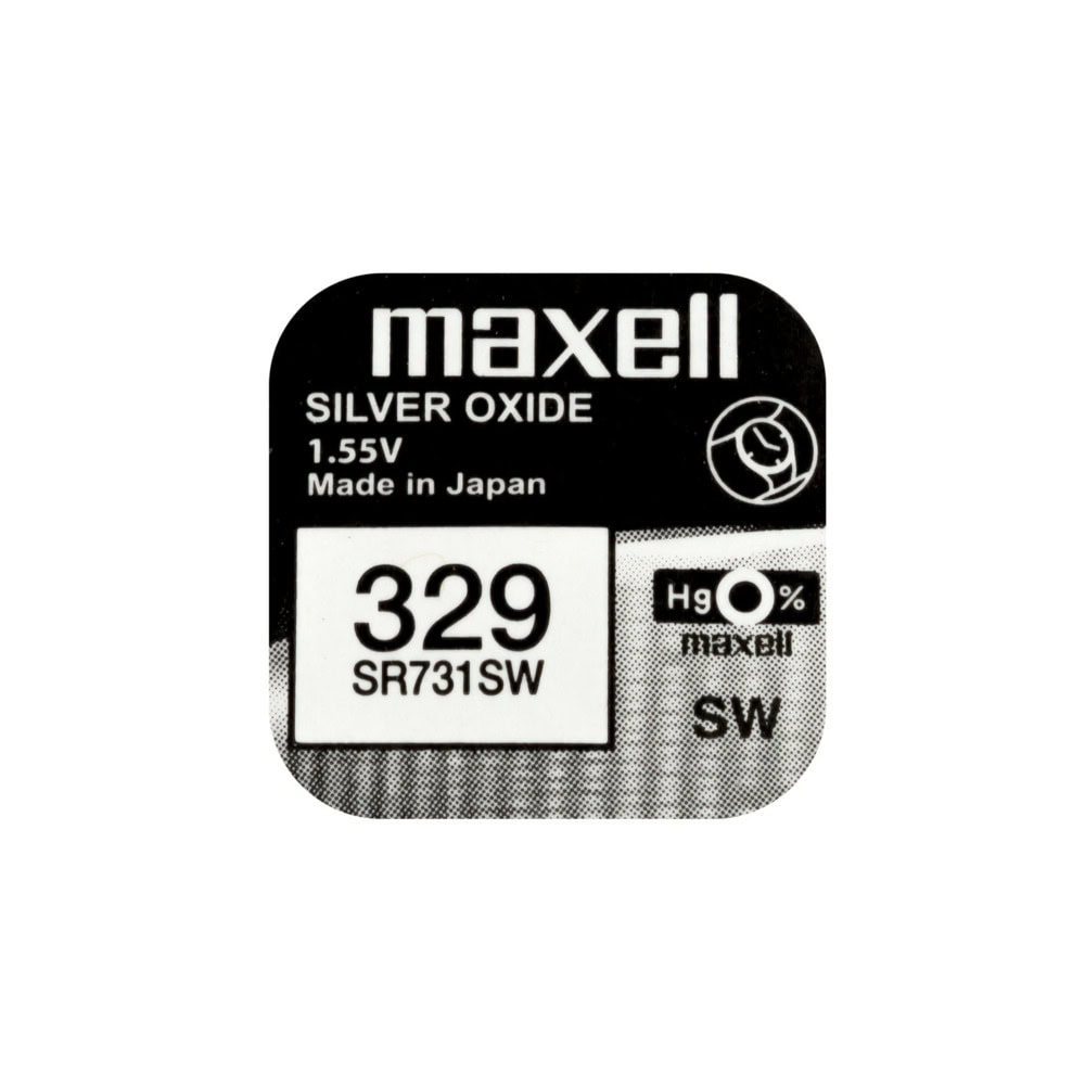 Батерия бутонна сребърна MAXELL SR-731SW/329