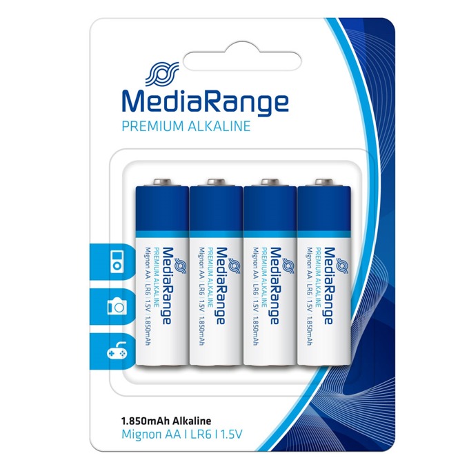 Батерии алкални MediaRange Premium MRBAT104 LR6