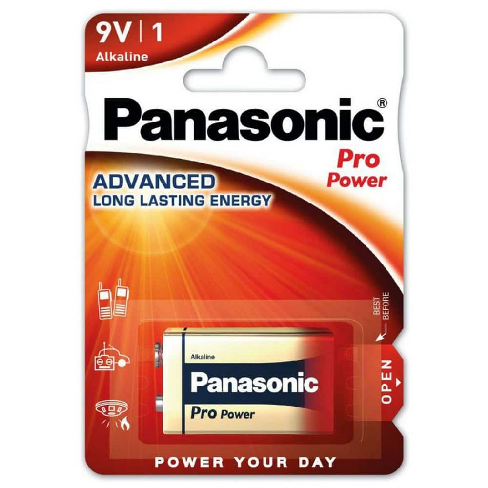 Батерия алкална Panasonic PRO Power 6LR61 (15591)