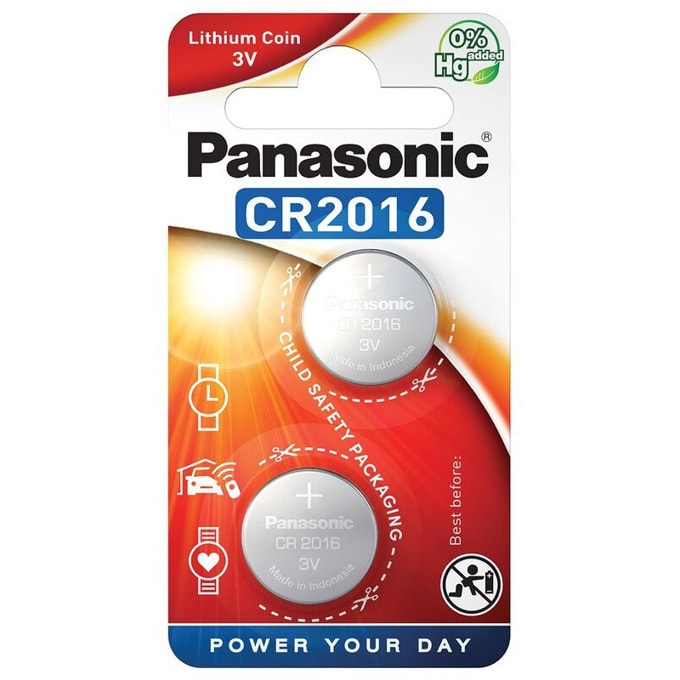 Батерии литиеви Panasonic CR-2016 EP/2B