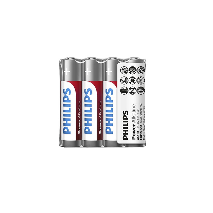 Батерии алкални Philips Power AAA