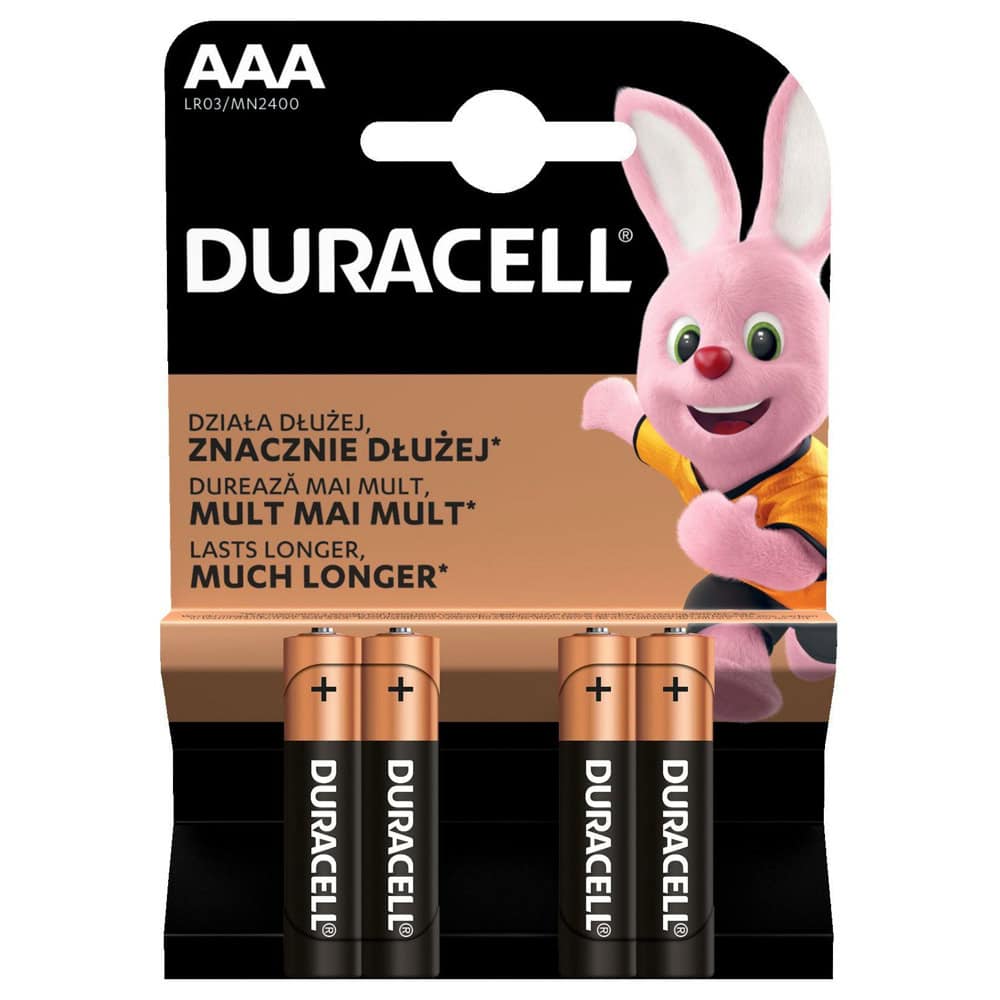 Батерии алкални Duracell DAAALR03MN24004