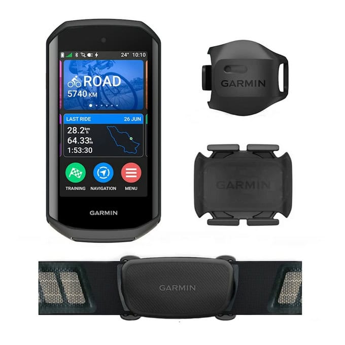 Навигация за велосипед Garmin Edge 1050 Bundle