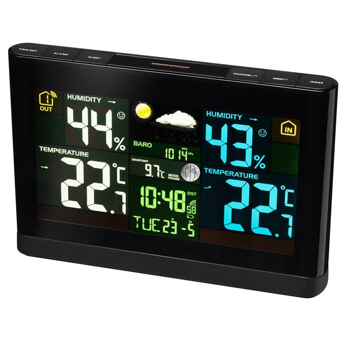 Електронна метеостанция Bresser Meteo THBM colour