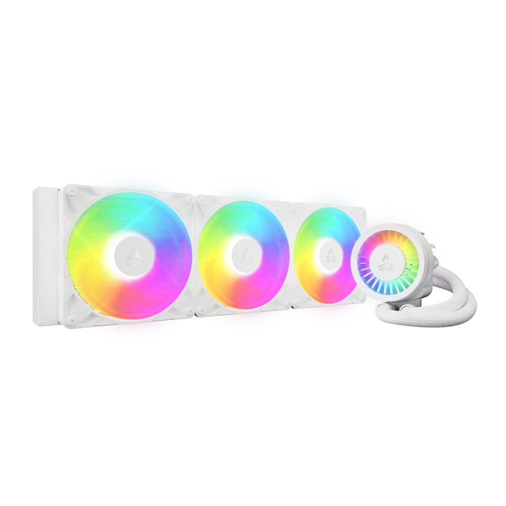 Водно охлаждане за процесор Arctic Liquid Freezer III Pro 420 A-RGB White