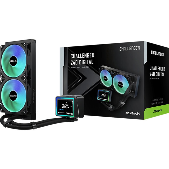 Водно охлаждане за процесор Asrock CHALLENGER 240 DIGITAL