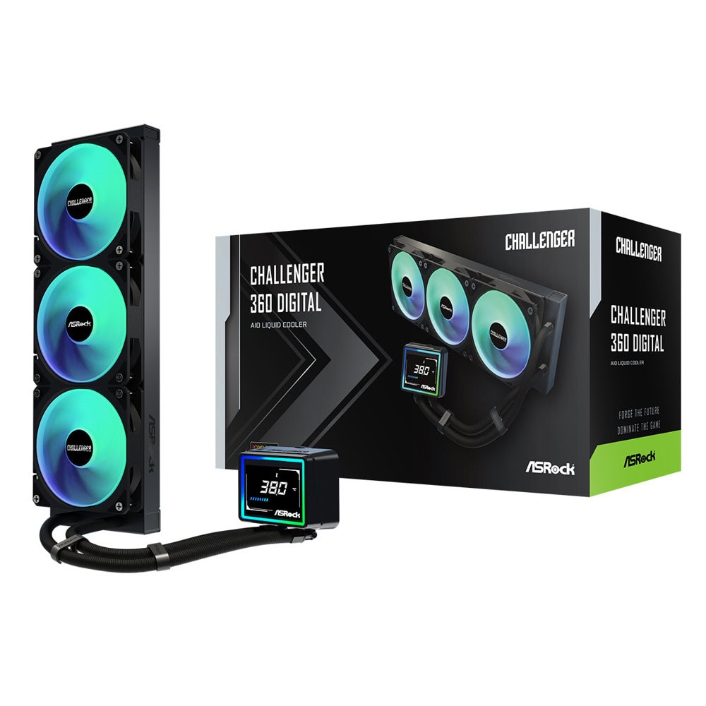 Водно охлаждане за процесор ASRock Challenger 360 Digital
