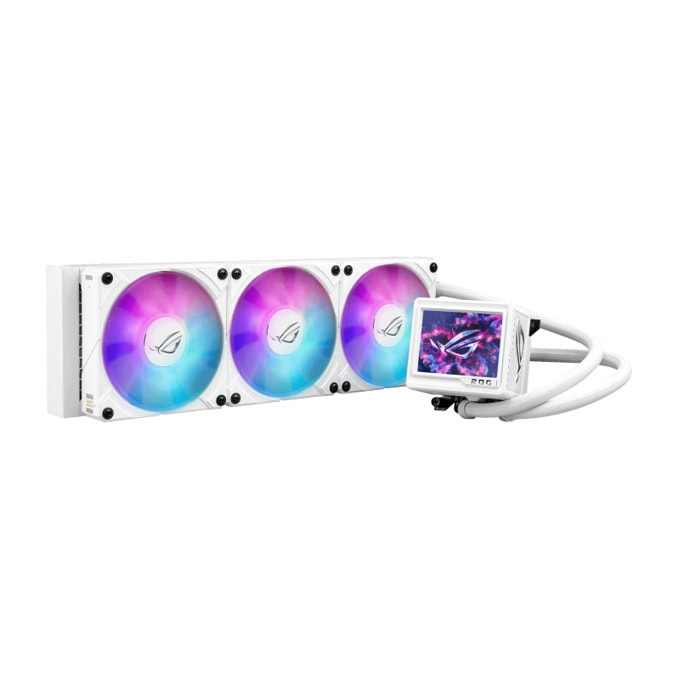 Водно охлаждане за процесор Asus ROG RYUJIN III 360 ARGB Extreme White Edition