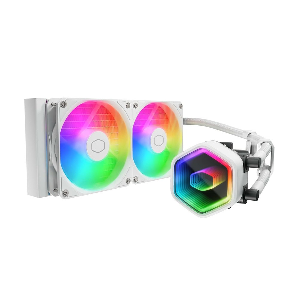 Водно охлаждане за процесор CoolerMaster MasterLiquid Core II 240 White