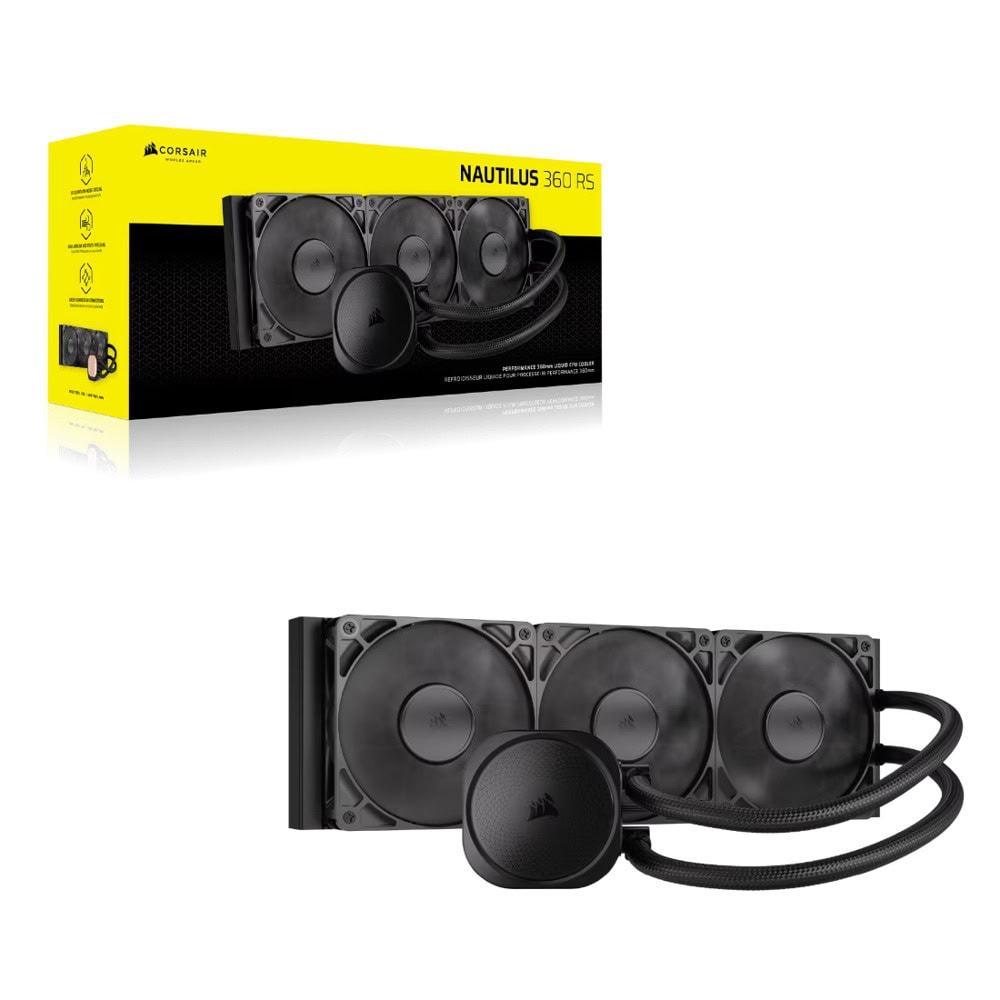 Водно охлаждане за процесор Corsair NAUTILUS 360 RS