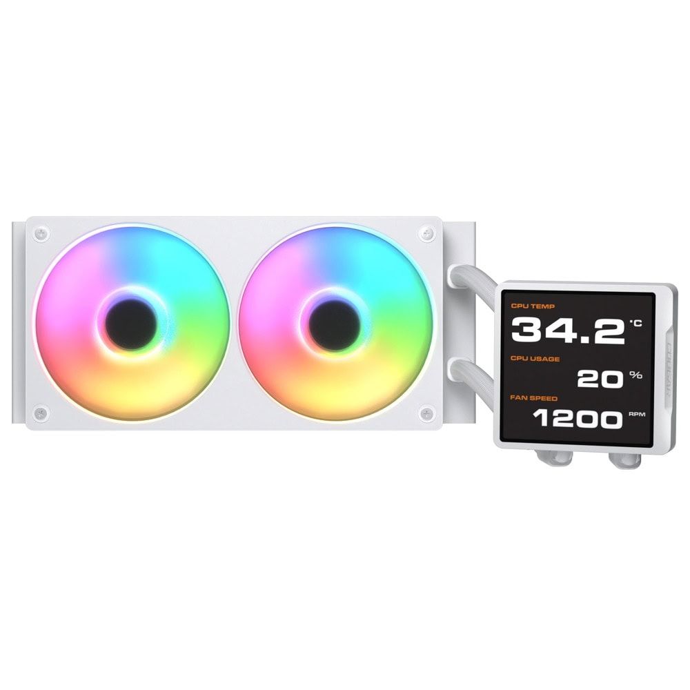 Водно охлаждане за процесор Cougar Gaming Poseidon Vistek Pro ARGB 240 White