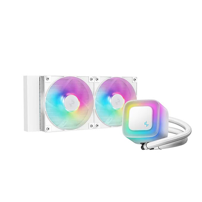 Водно охлаждане за процесор DeepCool LE240 V2 White