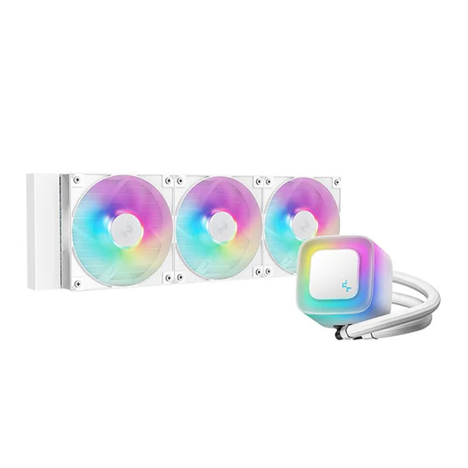 Водно охлаждане за процесор DeepCool LE360 V2 White