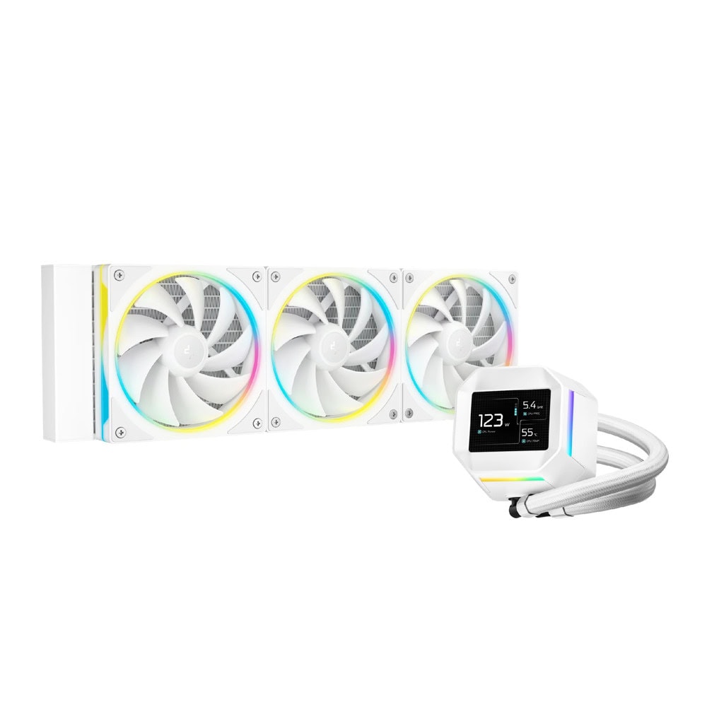 Водно охлаждане за процесор DeepCool LM360 WH