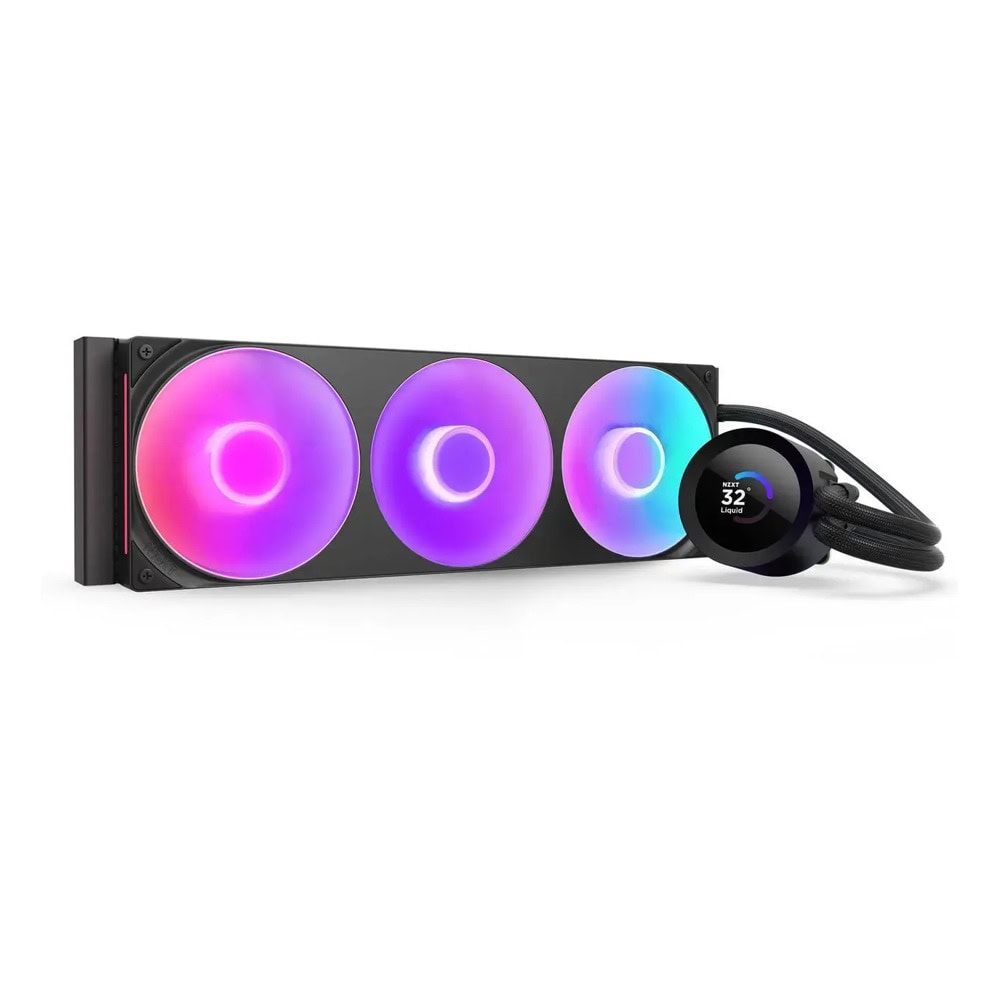 Водно охлаждане за процесор NZXT Kraken Plus 360 RGB Black
