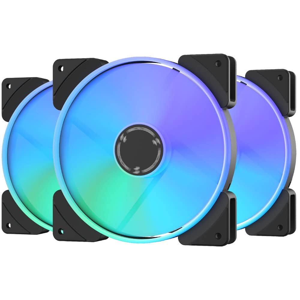 Вентилатор 120mm Fractal Design Prisma AL-12 PWM RGB (3-pack)