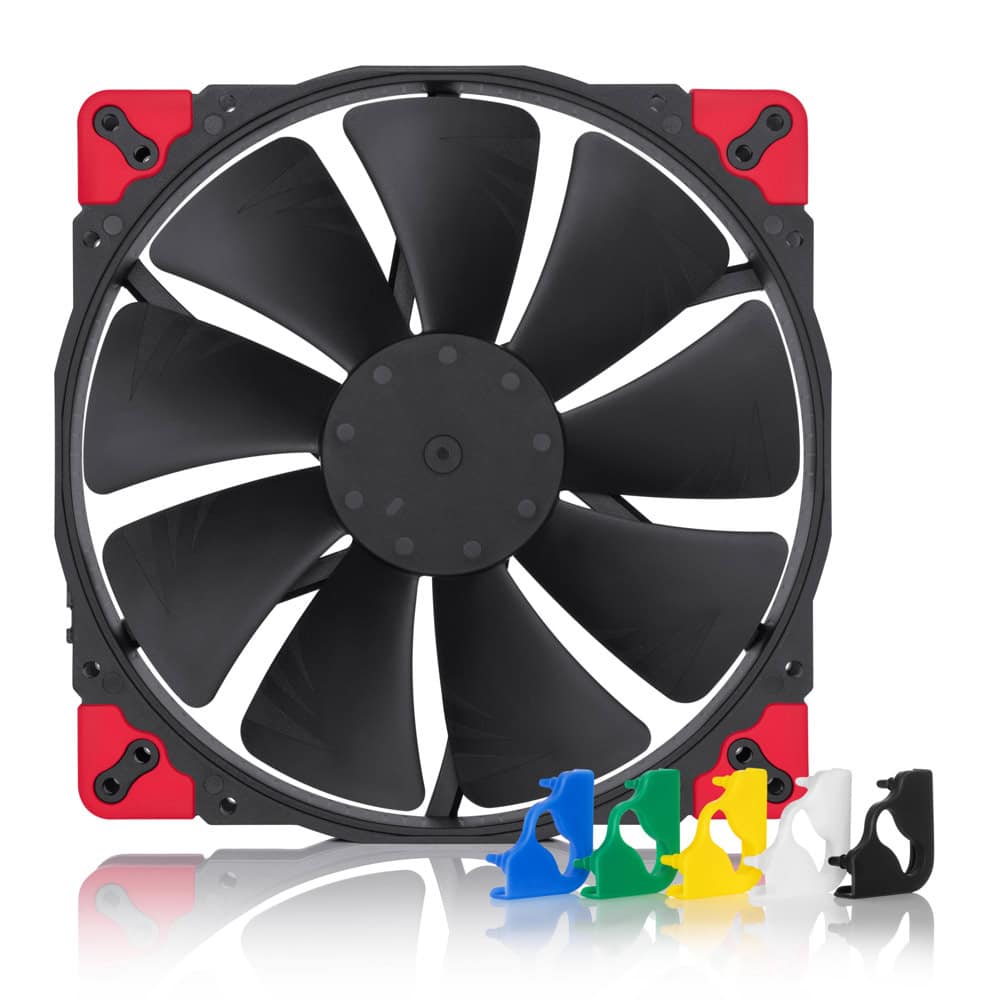 Вентилатор 200mm Noctua NF-A20 PWM chromax.black.swap