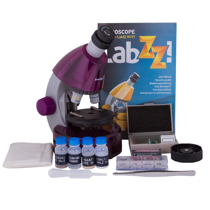 Микроскоп Levenhuk LabZZ M101 Amethyst