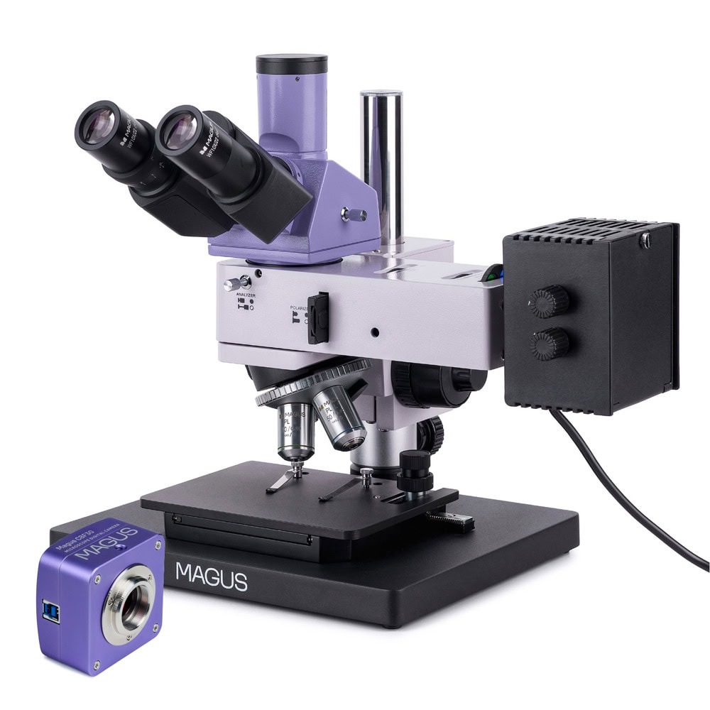 Металургичен тринокулярен цифров микроскоп MAGUS Metal D630