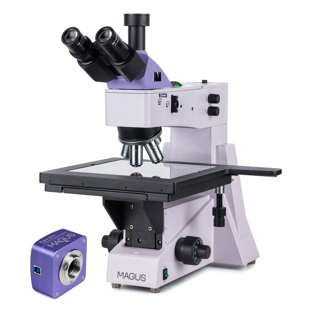 Металургичен тринокулярен цифров микроскоп MAGUS Metal D650
