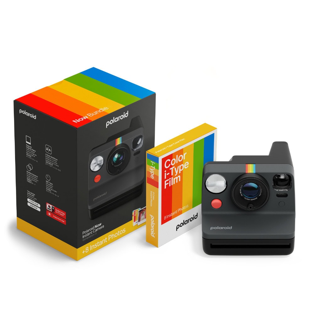 Фотоапарат Polaroid Now Gen 3 + 8 цветни снимки