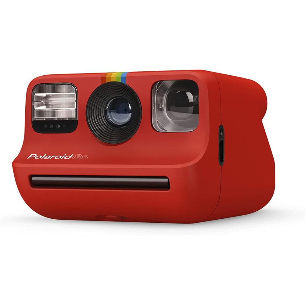 Фотоапарат Polaroid Go Black (червен)
