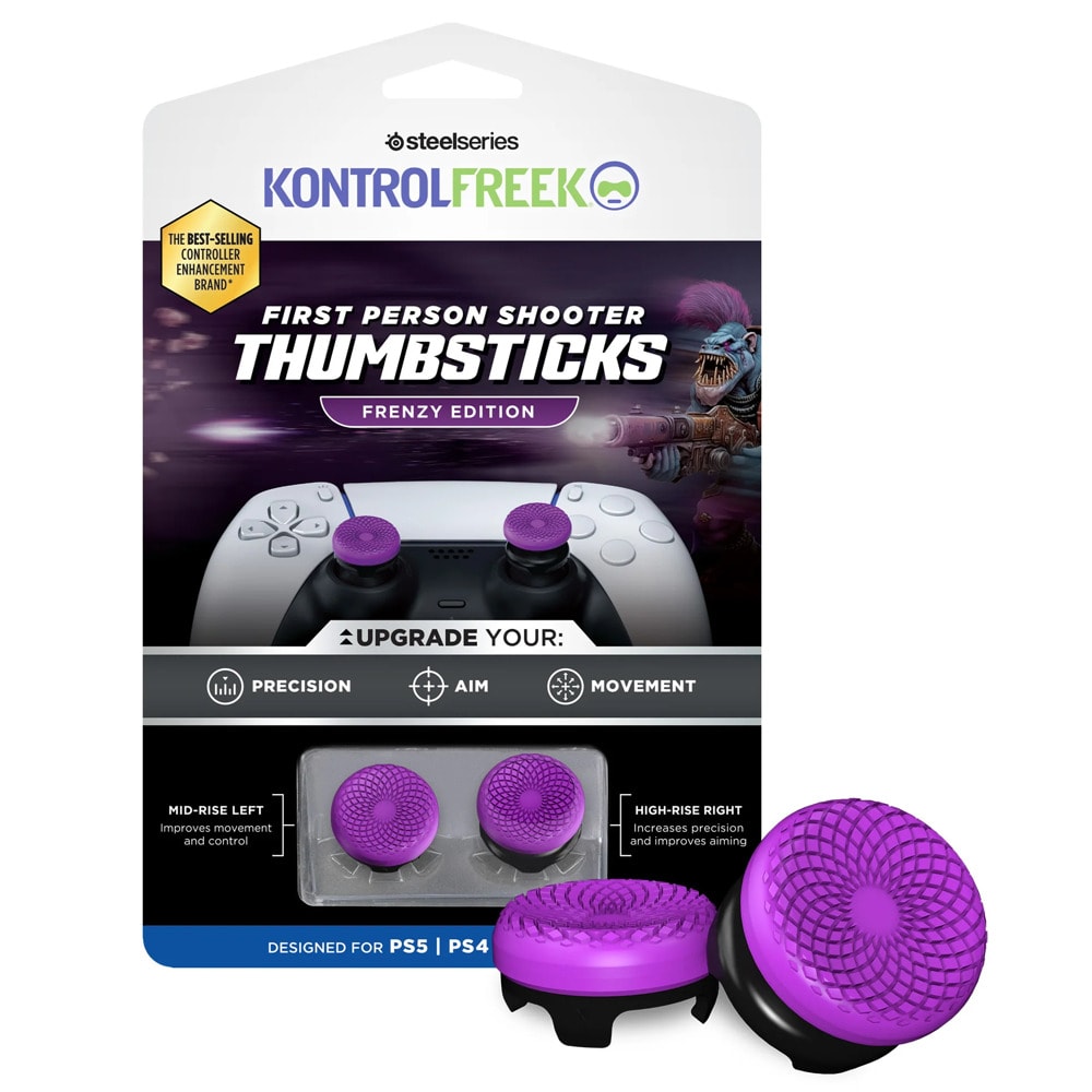 Сменяеми бутончета Thumb Grips KontrolFreek FPS Thumbsticks Fenzy Edition (6100-PS5)