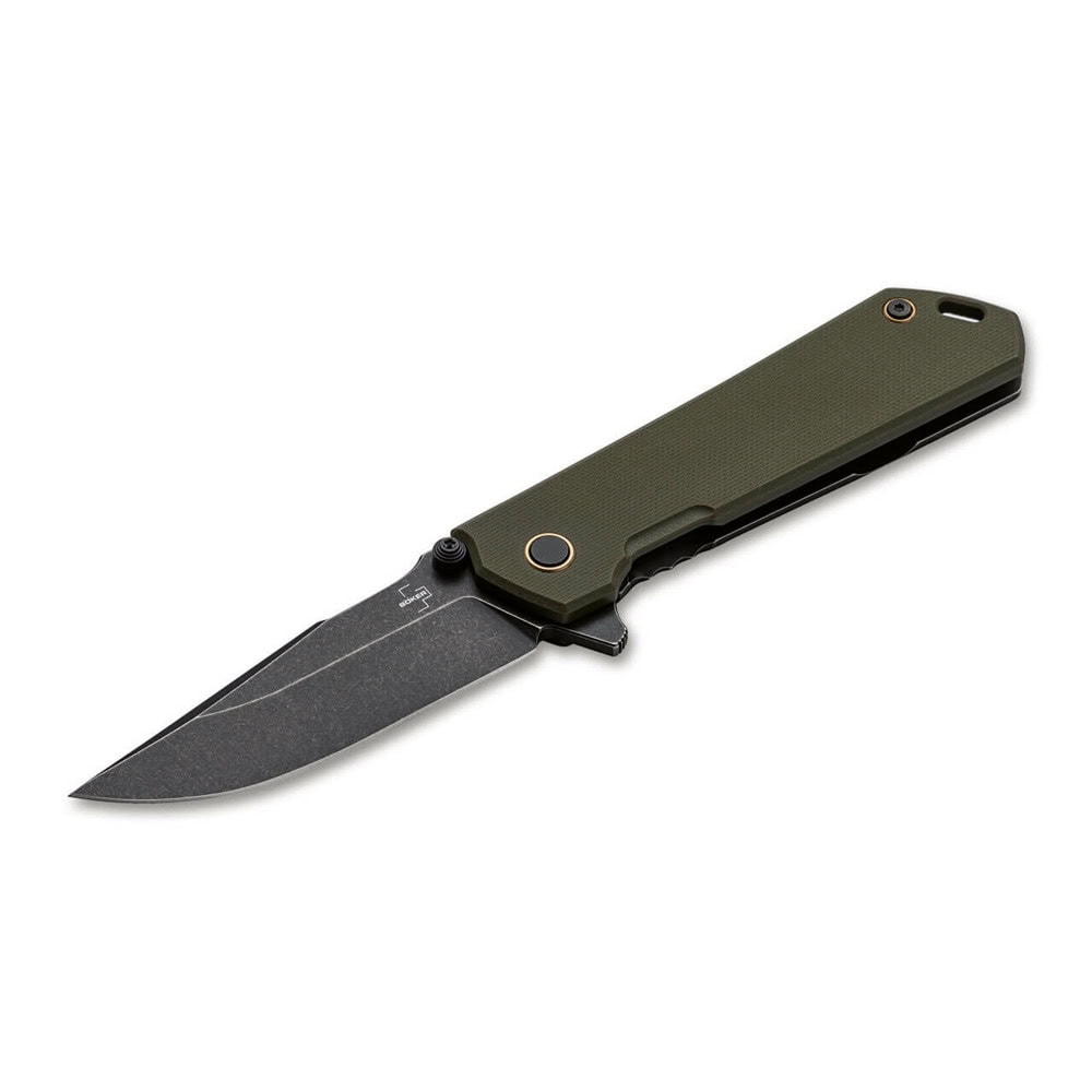 Джобен нож Boker Solingen Plus Kihon Assisted OD Green