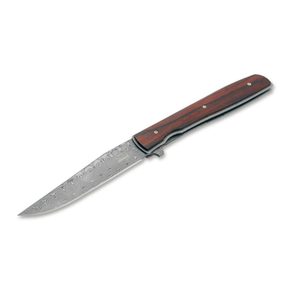Джобен нож Boker Solingen Plus Urban Trapper Cocobolo Damascus