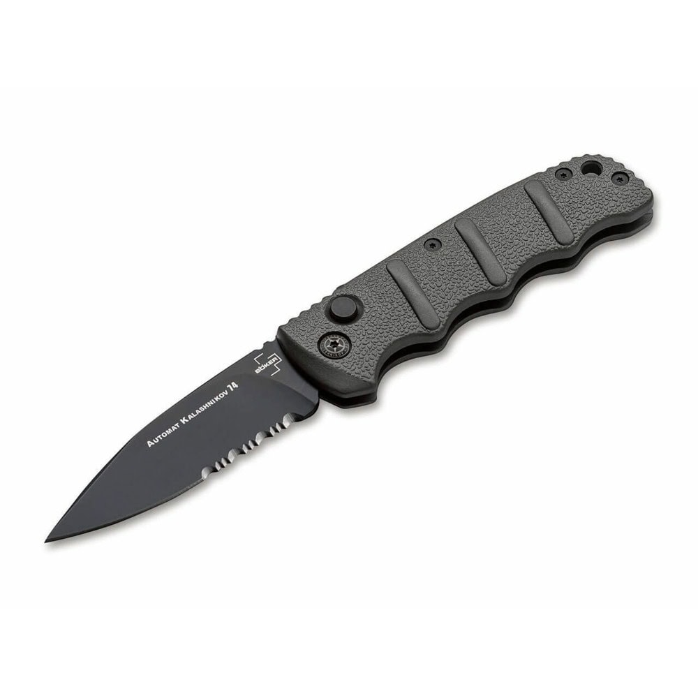 Джобен нож Boker Solingen Plus AKS-74 Black D2