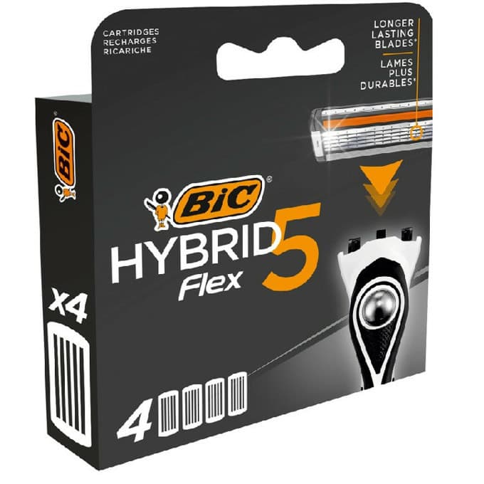 Резервни ножчета за самобръсначка BIC Hybrid 5 Flex