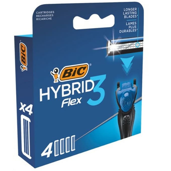 Резервни ножчета за самобръсначка BIC Hybrid 3 Flex
