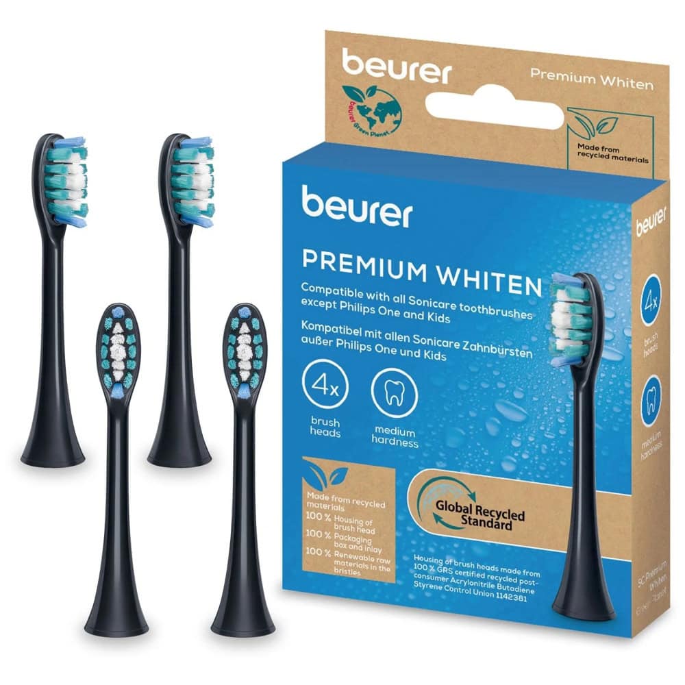 Резервни накрайници за ел. четка Beurer Premium Whiten