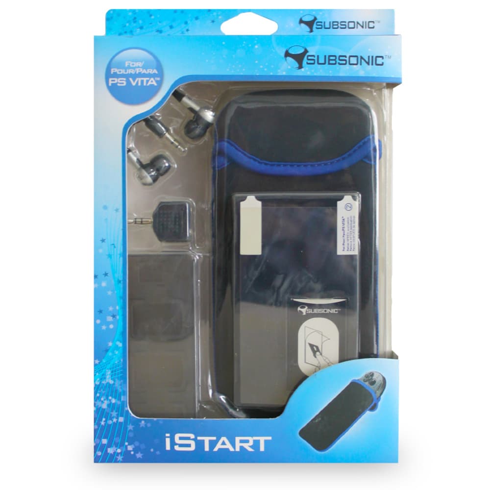 Калъф в комплект със слушалки и поставка за игри Subsonic iStart