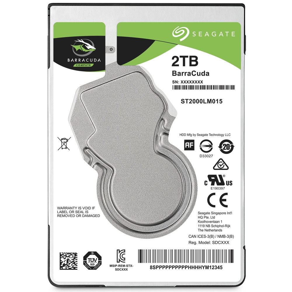 Твърд диск 2TB Seagate Barracuda ST2000LM015