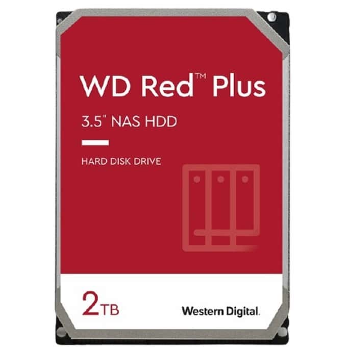 Твърд диск 2TB WD Red Plus NAS WD20EFZX