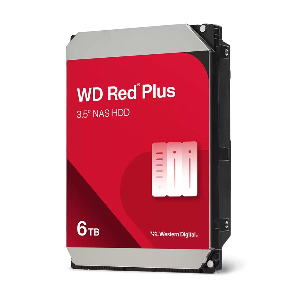 Твърд диск 6TB Western Digital Red Plus NAS