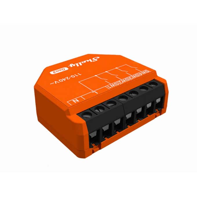 WiFi реле Shelly i4 Gen3