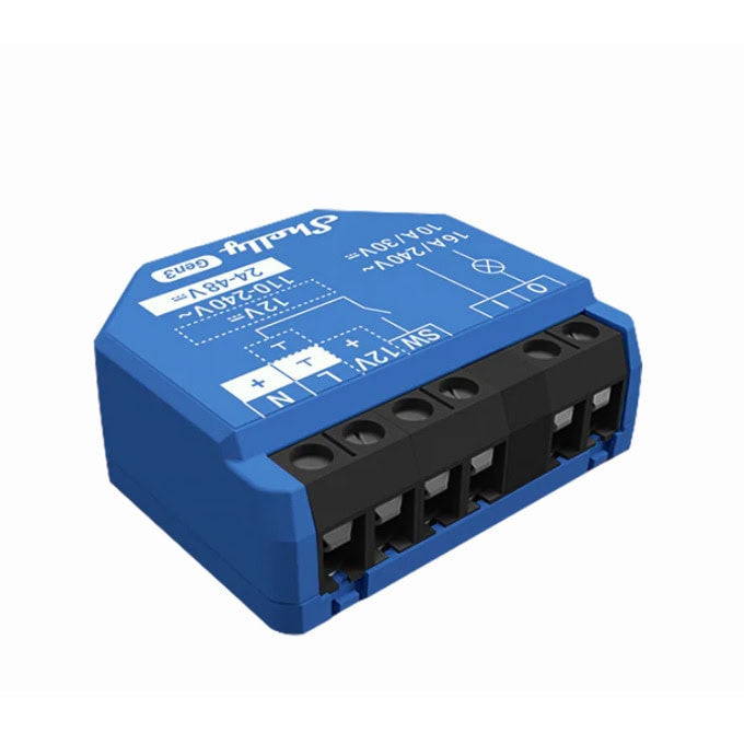 WiFi реле Shelly 1 Gen3