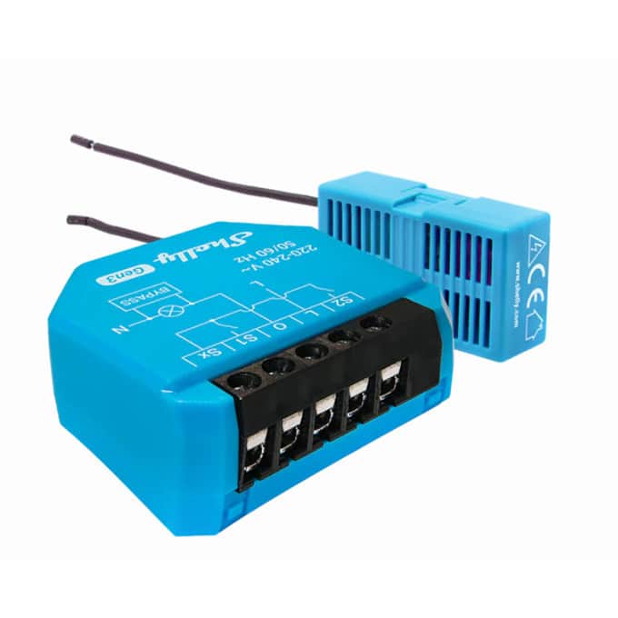 WiFi реле Shelly 1L Gen3