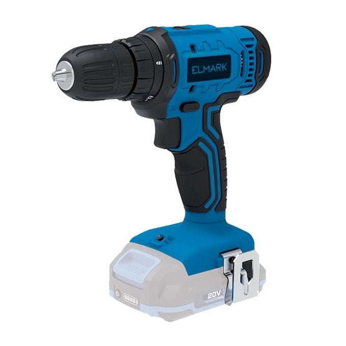 Акумулаторна бормашина/винтоверт Elmark 20V EL-CD50 10mm 30N