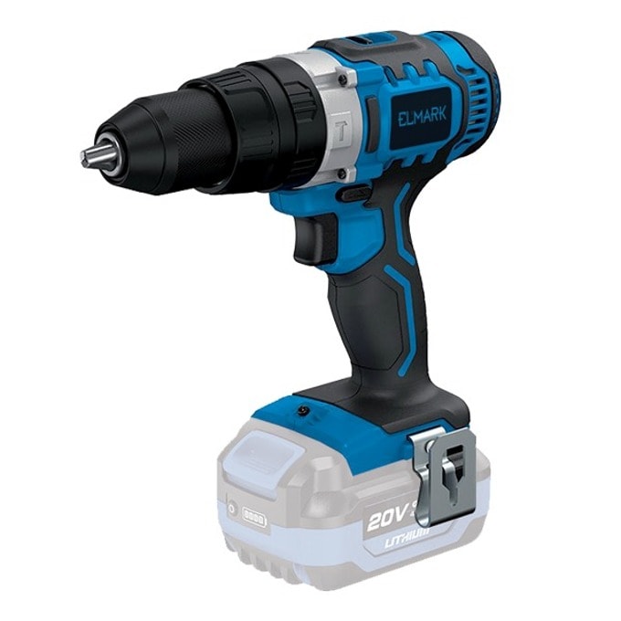 Акумулаторна бормашина/винтоверт 20V EL-CD51 TWO SPEED 13mm 50N