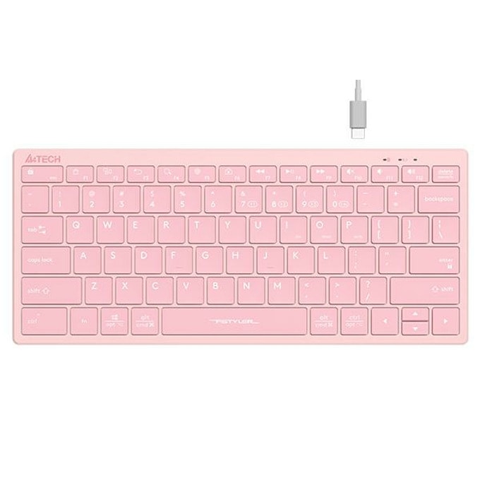 Клавиатура A4tech FBX51C FSTyler Baby pink