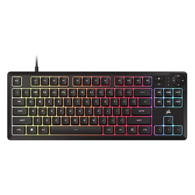 Клавиатура Corsair K55 CORE TKL RGB