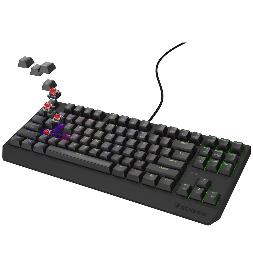 Клавиатура Genesis Thor 230 TKL Black (NKG-2077)